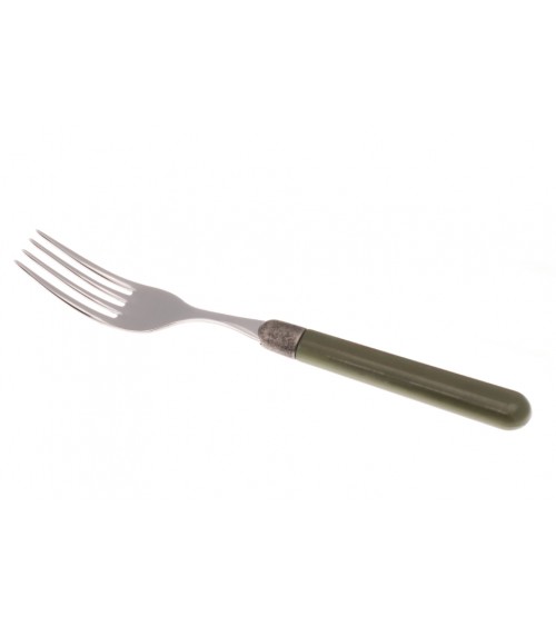 Fourchette de table Ginger - Couverts colorés Rivadossi Sandro - vert basilic