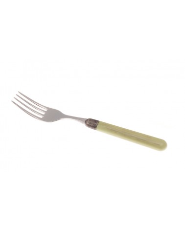 Ginger Table Fork - Rivadossi Sandro Colored Cutlery - pistachio green