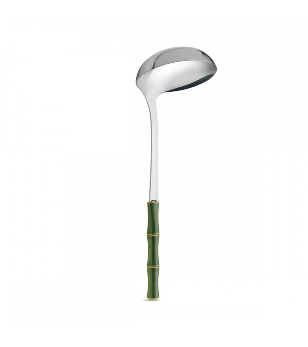 竹制厨房勺子 - Neva Posateria Creativa - 绿色