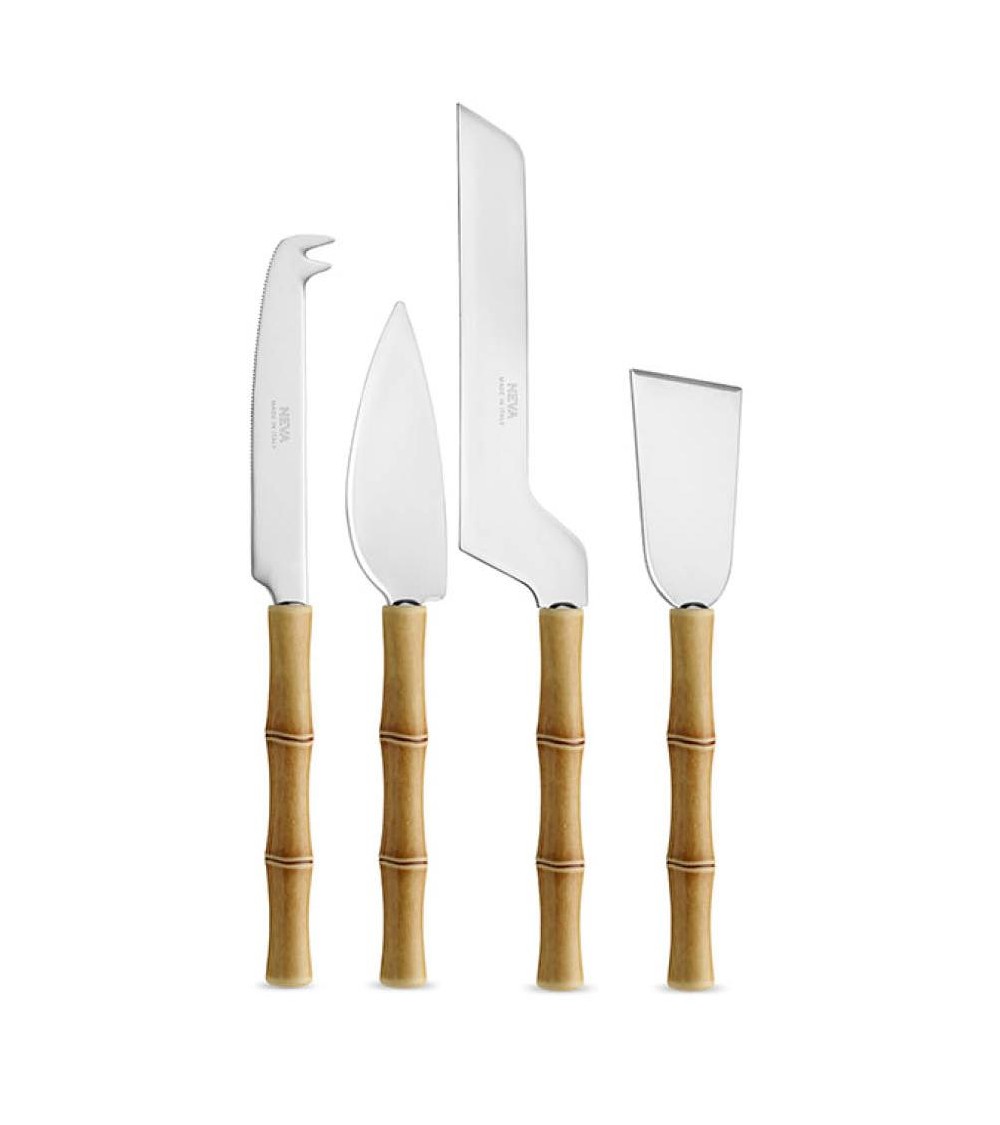 Set von 4 PCs Käsemesser - Neva Creative Besteck - natürlich