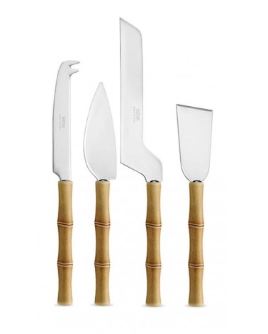4 件套奶酪刀 - Neva Cutlery Creativa - 天然色