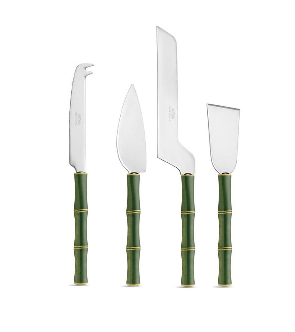 Set of 4 pcs Formage knives - Neva Creative cutlery - Green