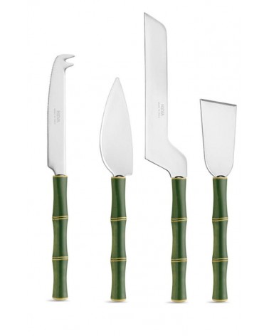Set of 4 pcs Formage knives - Neva Creative cutlery - Green