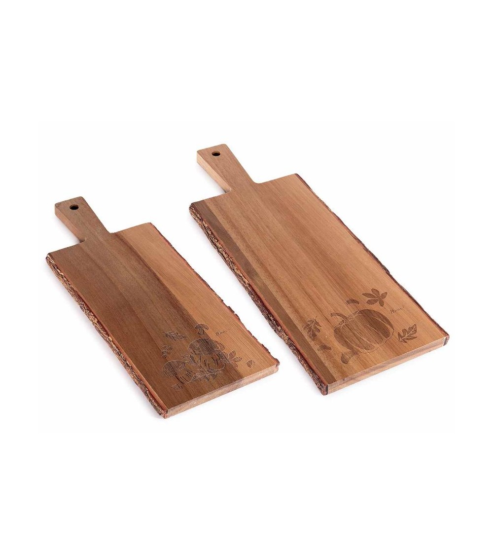 Set 2 "Mutter" Schneidebrett in Acacia Wood mit Cortex - Design 14Zero3 -