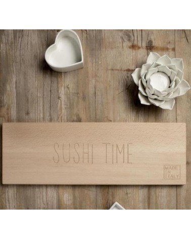 "Sushi Time" Buche Schneidebrett - natürliche Eleganz für Ihren Tisch -