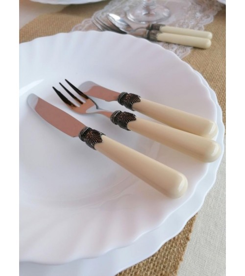 Rivadossi Sandro Posate Classic Set 16 Pezzi per 4 Persone - 