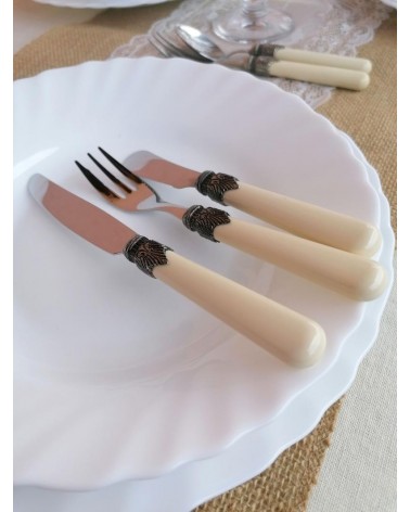 Rivadossi Sandro Posate Classic Set 16 Pezzi per 4 Persone - 