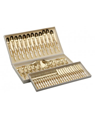 Bambus - Rivadossi Farbiges Besteck - Set 75tlg -