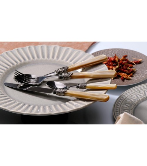 Set 16-teilig Elena Rivadossi Sandro Perlmuttbesteck -