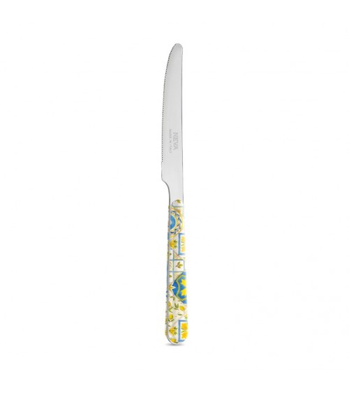 Coltello - Maiolica Sicilia - Neva Posateria Creativa - 
