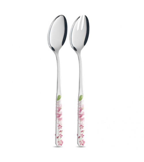 Set 2 pz insalata Floreal Vintage - Neva Posateria Creativa - 