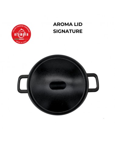 Les Cocottes: 5pz Battery Premium POTS INDUCTION NON-STICK Fabriqué en Italie -