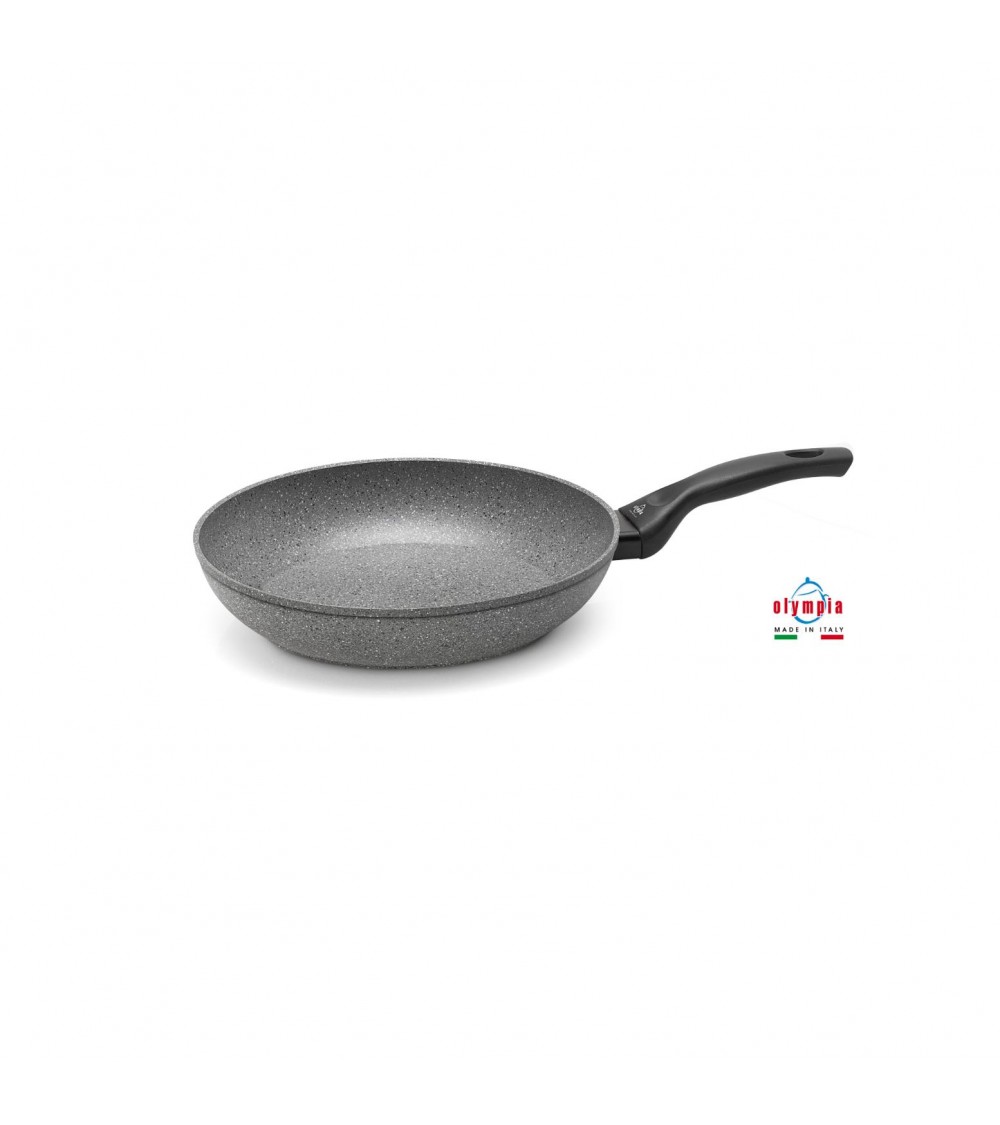 Padella Alluminio Pressofuso Antiaderente cm 24 - Rocker Plus - Olympia - 