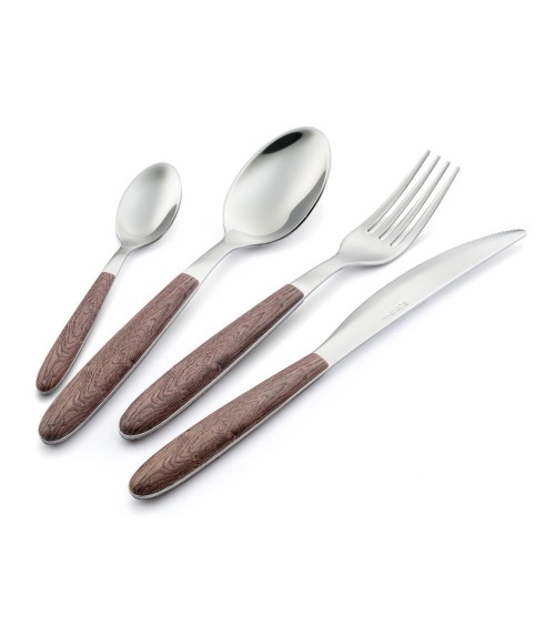 copy of True Colored Cutlery Natural Wood Effect - LARCH - Eme Posaterie -  -