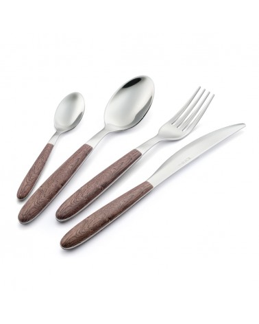copy of True Colored Cutlery Natural Wood Effect - LARCH - Eme Posaterie -  -