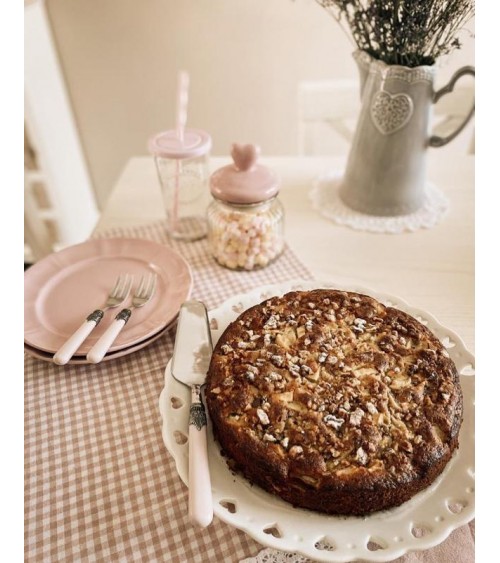 Bieten Sie Pink Month an - klassisches Pink Caste Set - Dolce Rosa Forks