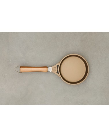 Padella antiaderente in alluminio - Colore Bronzo - Lucchetti - 