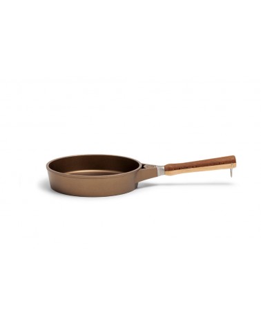 Non -stick aluminum pan - bronze color - Padlocks -