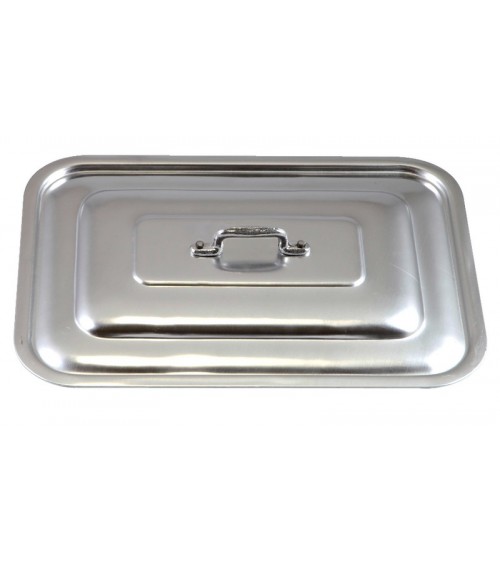 Rectangular lid for aluminum rosette with handle - Ottinetti -