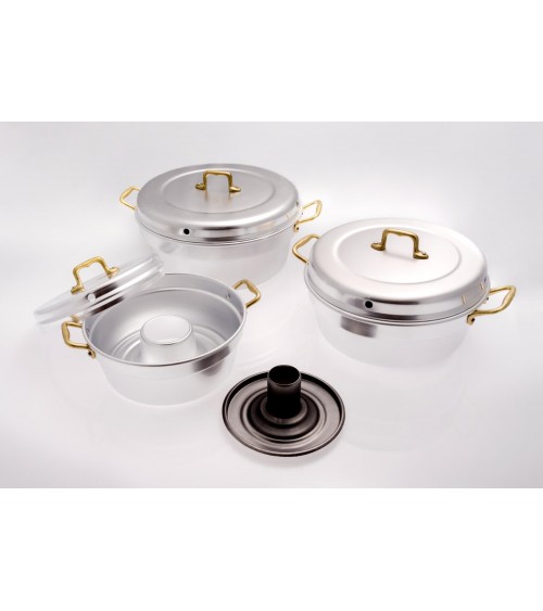 Professioneller Flammenofen Versilia aus Aluminium -