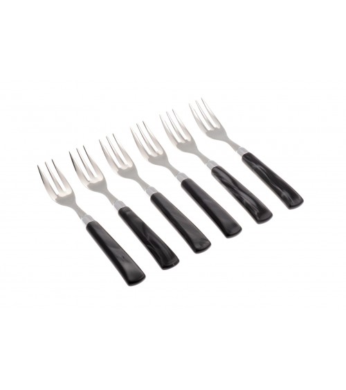 Rivadossi Modern Celebrated: Giada Forks de Dolce Set 6 Pieces -
