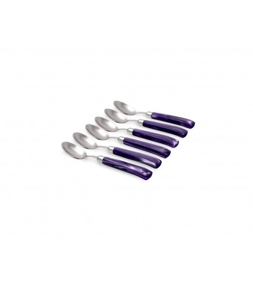 Rivadossi Sandro: Giada Spoon Caffe'- Couvertures modernes - Couleur violette