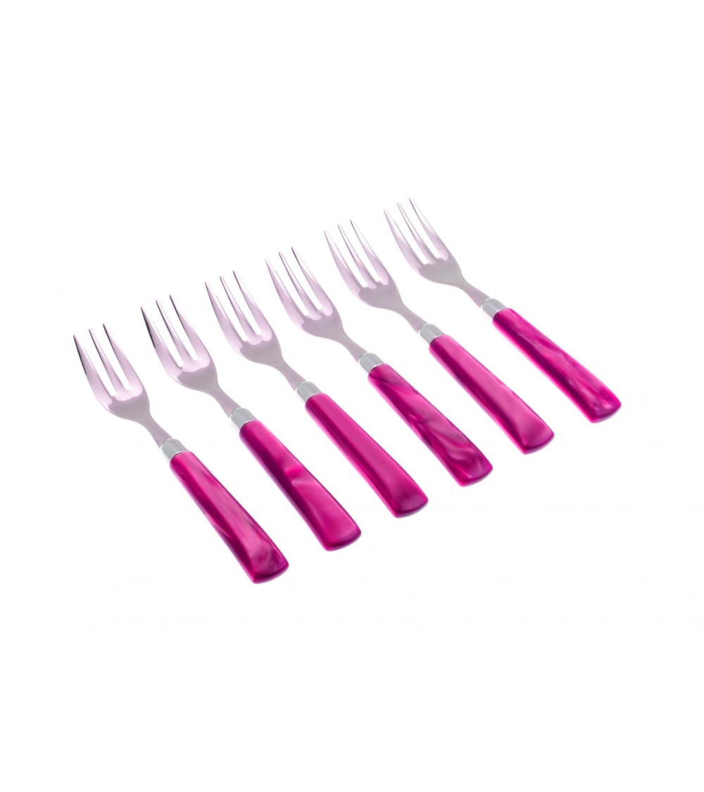 Rivadossi Posate Moderne : Giada Forchette da Dolce Set 6 Pezzi - 