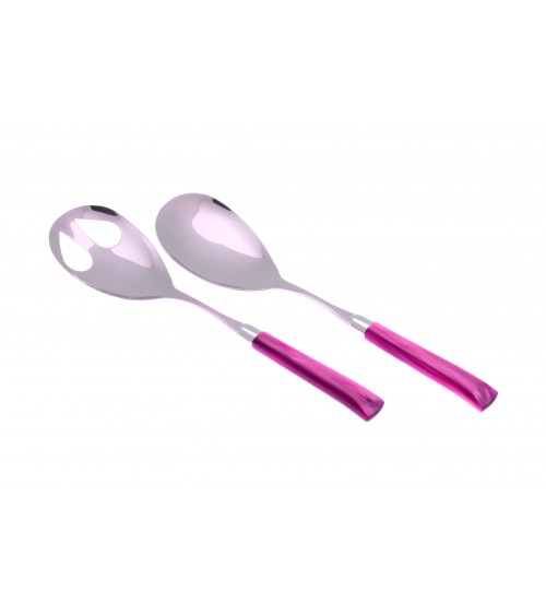 Giada - Couverts en nacre moderne - Set 2Pz Couverts à salade - Rivadossi - 
