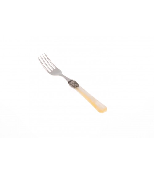 Rivadossi Sandro - Penelope Forchetta Tavola - Posate Acciaio Inox Madreperla - 