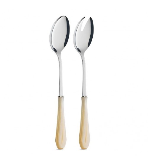 Neva Posateria Creativa - Venezia Set 2 Pz Posate Insalata Madreperla -  - 