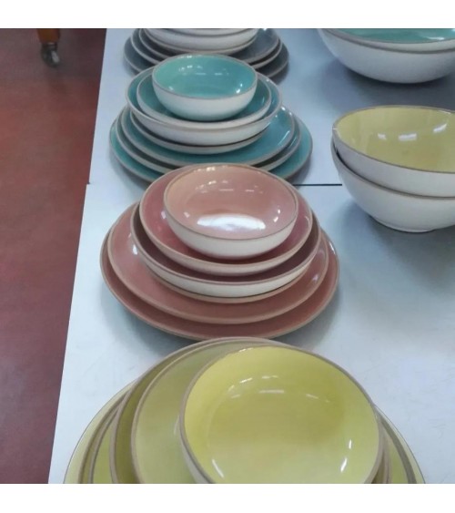 ALTEA COLORESD SCLOORS EN PIOLWARE 23,5 cm - Fabriqué en Italie -