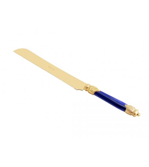 Arianna Oro Cake Knife par Rivadossi Sandro - Fabriqué en Italie -
