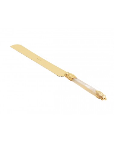 Rivadossi Sandro 设计的 Arianna Gold 蛋糕刀 – 意大利制造 –