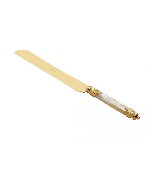Arianna Oro cake knife by Rivadossi Sandro - Made in Italy -