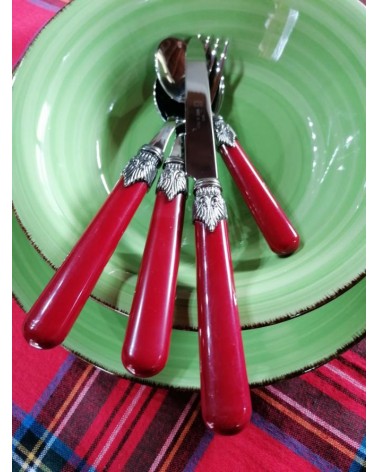 Set Posate Colorate CLASSIC Rivadossi Sandro – 48 pezzi Eleganti e Chic 100% Made in Italy - 