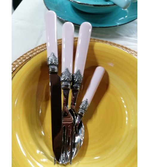Set Posate Colorate CLASSIC Rivadossi Sandro – 48 pezzi Eleganti e Chic 100% Made in Italy - 
