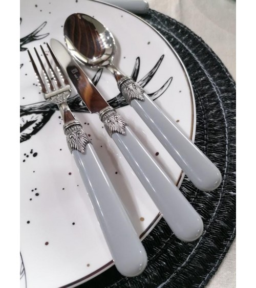 Set Posate Colorate CLASSIC Rivadossi Sandro – 48 pezzi Eleganti e Chic 100% Made in Italy - 