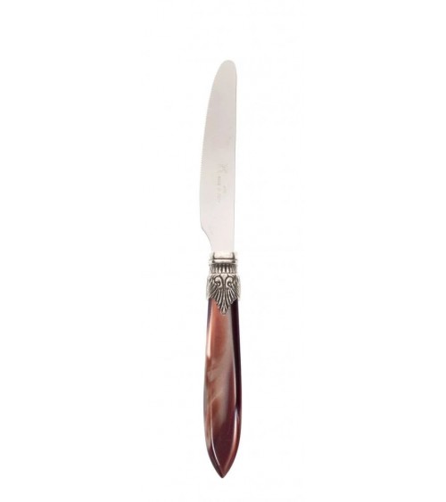 Fruit knife - Laura model - Rivadossi Sandro - colored mother -of -pearl effect cutlery - made in Italy -