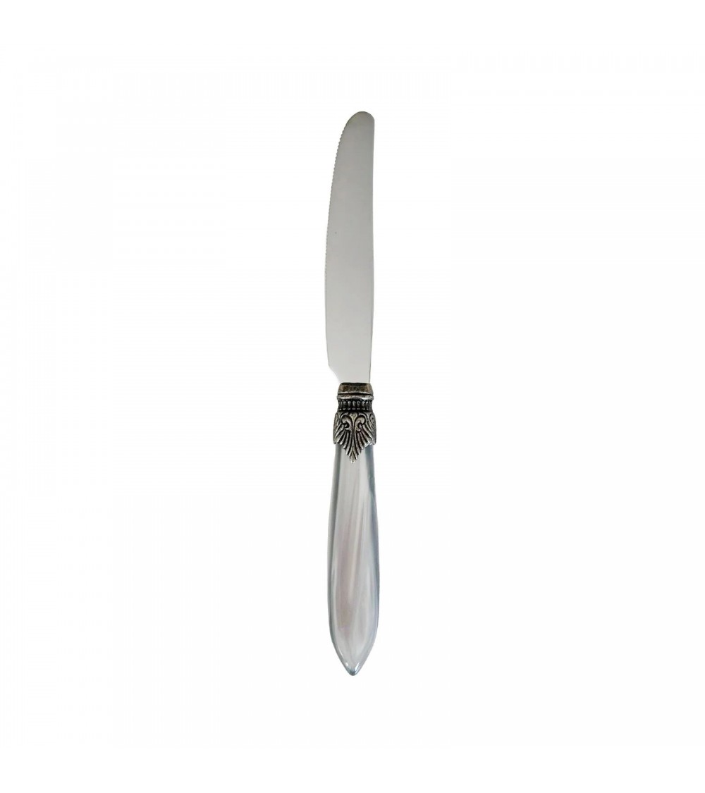 Coltello Frutta - Modello Laura - Rivadossi Sandro - Posate Colorate Effetto Madreperla - Made In Italy - 
