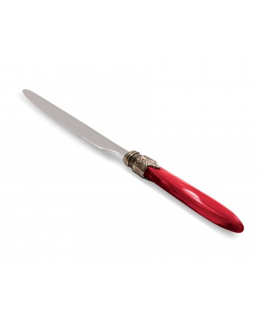 Fruit knife - Laura model - Rivadossi Sandro - colored mother -of -pearl effect cutlery - made in Italy -