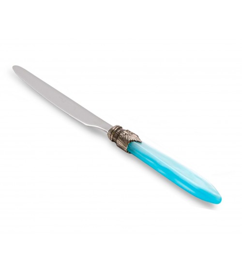 Coltello Frutta - Modello Laura - Rivadossi Sandro - Posate Colorate Effetto Madreperla - Made In Italy - 