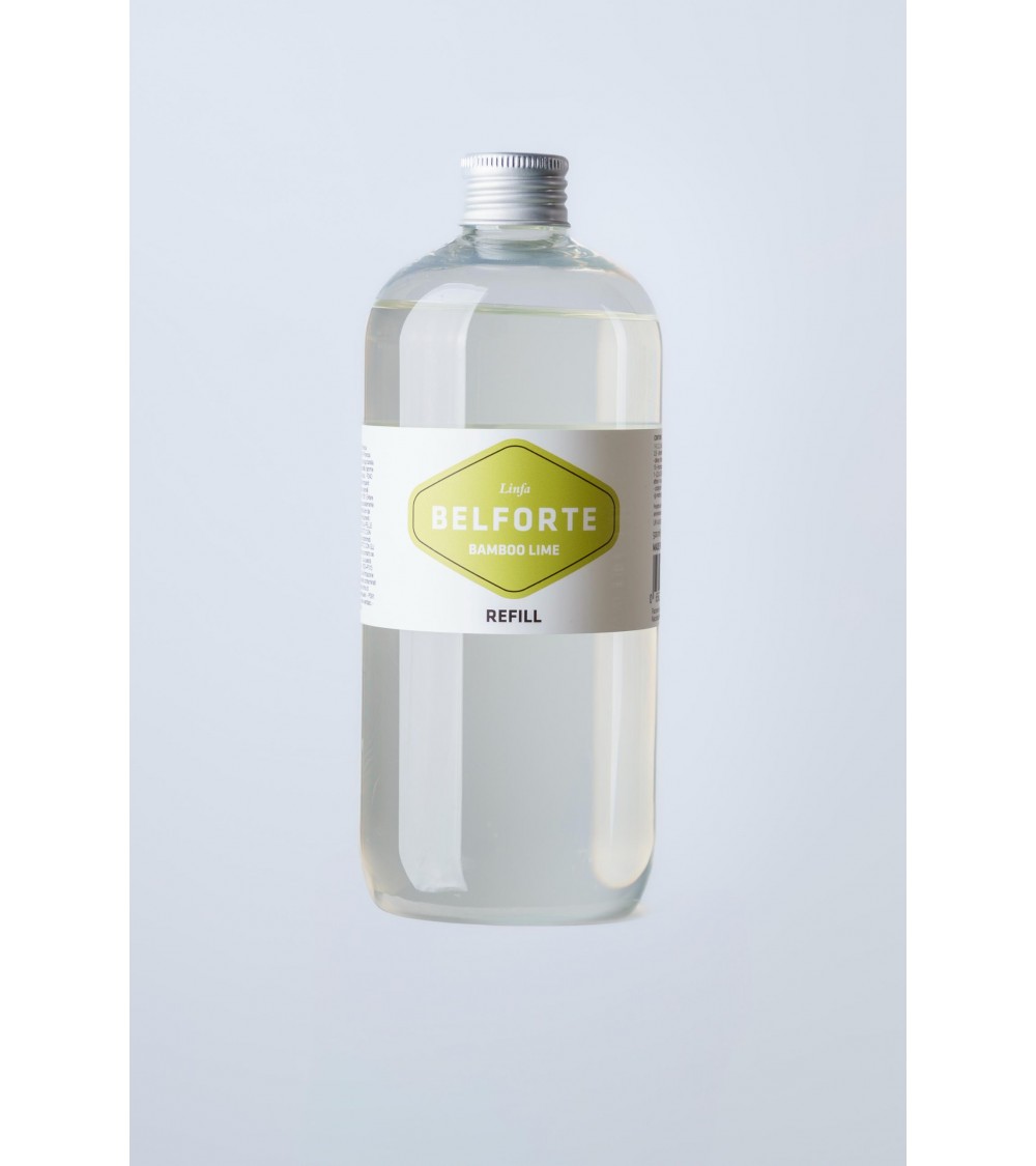 Reload for diffuser bamboo lime - fragrance house exotic and refined green - made in Italy -