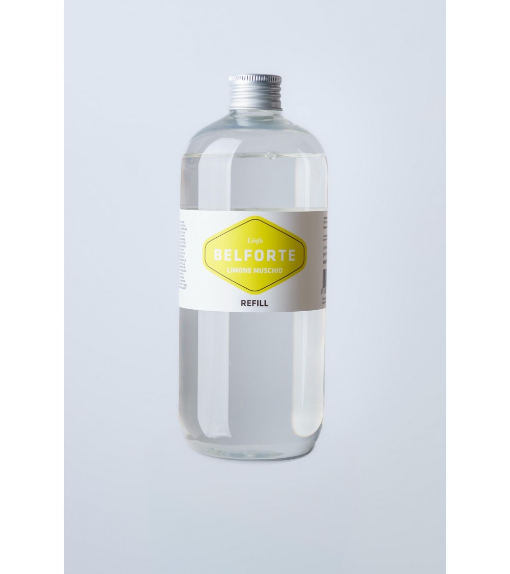 Ricarica Diffusore Limone e Muschio 250 ml – 500 ml | Fragranza Casa di Lusso Made in Italy | Esclusiva Modalyssa - 