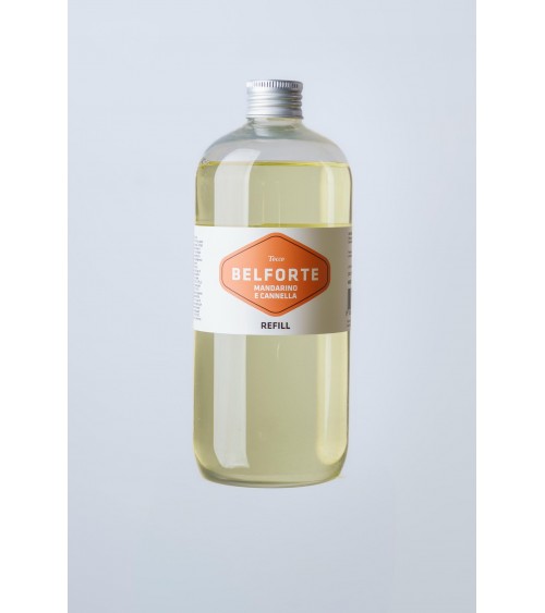 柑橘和肉桂香薰补充装 – 意大利制造Belforte 意大利香水 | 250ml 和 500ml 规格 -