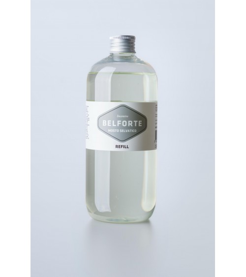 Belforte Wild Must 扩散器补充装意大利香水 – 意大利制造独家 Modalyssa，250 毫升/500 毫升 -