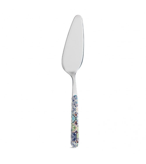 Mediterrane Majolika-Kuchenschaufel Neva Creative Cutlery – Edelstahl und PBT-farbiger Griff –