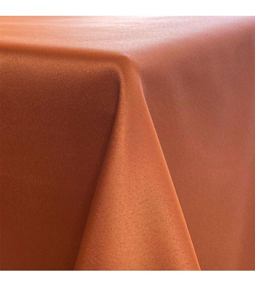 Tovaglia Antimacchia e Antistiro Liscio | Tinta Unita Made in Italy | Modalyssa - gianduia