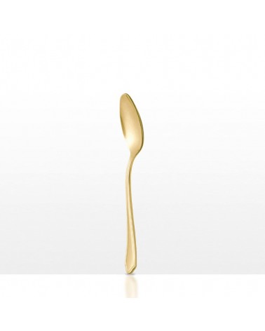 PVD Gold Gilded Stainless Steel Cutlery | Vintage Gold | Coffee Spoon Made in Italy | Neva Creative Cutlery | Modalyssa -