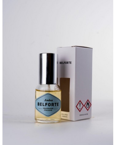 Set 2 Mini Spray Ambiente 20 ml:  1pz Ambra + 1pz Bamboo Lime, Fragranze Portatili Casa e Auto - 