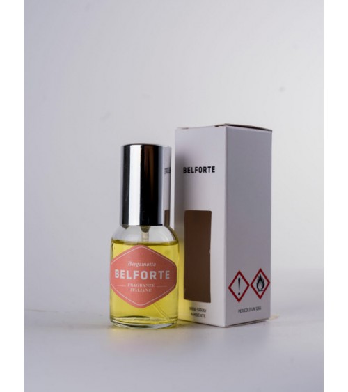 Coffret de 2 Mini Sprays d'Ambiance 20 ml : 1 pc Bergamote + 1 pc Lin Blanc, Parfums Portables Maison et Voiture -